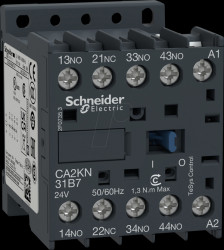 CA2KN31P7 Auxiliary contactor, TeSys CAK, 1NC, 3NO, 230VAC