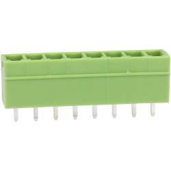 TruConnect 8 Way 8A Plug-in Top Header 3.81mm