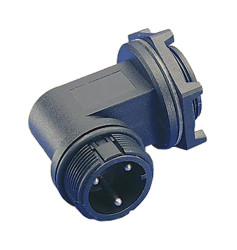 Złącze wielostykowe przemysłowe 3-pinowe, panelowe Gniazdo Bulgin