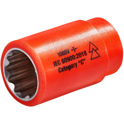 ITL Insulated 1440 Insulated 1/2in Drive Socket 19mm