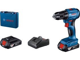 Wiertarko-wkrętarka akumulatorowa GSR 185-Li 2x2.0Ah z ładowarką w walizce 0.601.9K3.000 BOSCH