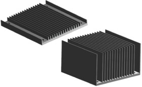 Radiator 48.25 x 60.96 x 6.1mm Przetwornica DC/DC w formacie 1/2 Brick