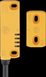 RFID coded safety sensor, PNP, 12mm, not flush-mountable, connecting cable, 0.125 MHz, MN704S