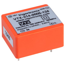 Vigortronix VTX-214-0005-124 0.5W SMPS AC-DC CONVERTER 24V