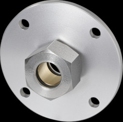 Flange plate, Ø 16 mm for capacitive level sensors, E43006