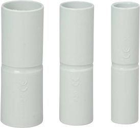 Złączka rury instalacyjnej Heidemann 13188, EN25, 5 szt, szara