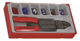 Zestaw szczypiec z konektorami 112 elementów Teng Tools TTCP122 110380102