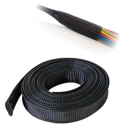 Osłona na Kable Rurka Oplot Maskownica z Polistyrenu 1 - 6 mm 1m Czarna