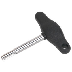 Sealey VS653 T-Handle Oil Drain Plug Key - VAG