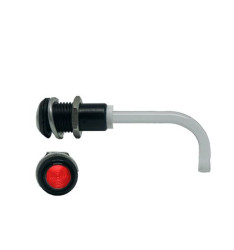 Światłowód do LED, sztywny, kątowy, dł. 50.7mm, Bivar