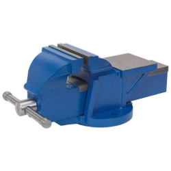 Sealey CV125XT Vice 125mm Fixed Base Professional Heavy-Duty
