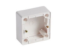 CARIVA Puszka natynkowa pojedyncza biała 773697 LEGRAND