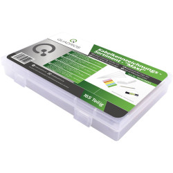 Quadrios 1905CA054 Cable Marker Set Cable Tie 40x16mm Transparent 165 Parts