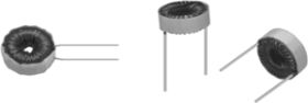 TJ Vertical and Horizontal Mount, Through-Hole Toroid Inductors, High Temperature 125 &#176;C, Radial Leaded
