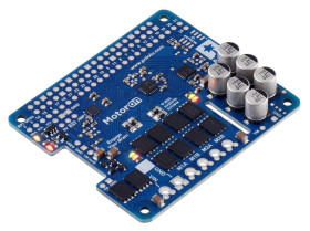 Pololu Motoron M2H24v16 Dual High-Power Motor Controller for Raspberry Pi (No Connectors or Standoffs)