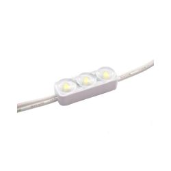 Moduł LED 28x9x8 12V 50mA 50lm żółty 3xSMD2835 IP68 / LW-MINI3 V2 YELLOW / 8750 rs