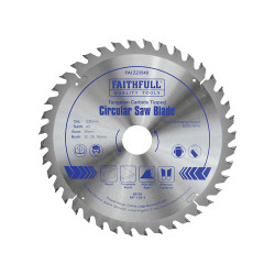 Faithfull FAIZ23540 TCT Circular Saw Blade 235 x 35mm x 40T POS