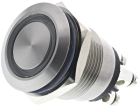 Nasadka przełącznika Chwilowy SPST średnica wycięcia 19.2mm, montaż panelowy Bulgin