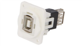 Łącznik Usb A - Usb B 2.0 Ft Plastik Cp30207nxw