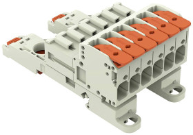 WAGO 831-1206/306-000 Obudowa złącza pin męskiego na kabel 831-1206/306-000, piny: 6, 41 A, 6 szt.