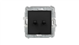 Mini Łącznik Świecznikowy W Stylu Amerykańskim Czarny Mat 12Mwpus-2