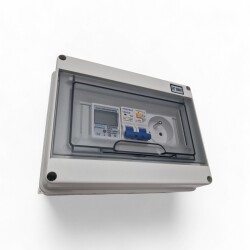 Rozdzielnica / Skrzynka elektryczna IP65 ( RCBO 16A + licznik DDS662 + 1 Gniazdo )