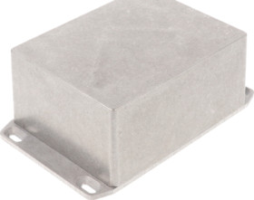 Aluminum enclosure, (L x W x H) 119 x 94 x 56 mm, natural, IP54, 1590CFL