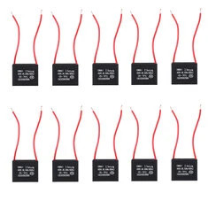 10 szt. CBB61 450V 2,5 uF Pojemność rozruchowa Kondensator wentylatora prądu przemiennego CBB Kondensator pracy silnika 450V 2,5