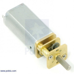 Silnik Pololu 38Dx12L z przekładnią 35:1 6V 350RPM