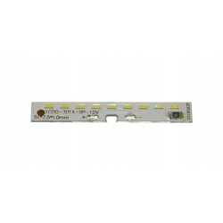Moduł 9 led smd 2835 1,5W Beryl Ontario 12VDC zimny 6500K do lamp led / opraw schodowych