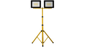Projektor Led Na Statywie 2X100w Zółty 2X7200lm Ip65 6400K Sl-S07