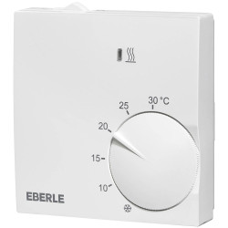 Eberle 131110451600 RTR-S 6202-6 Indoor Thermostat 18.5mm Surface-Mount