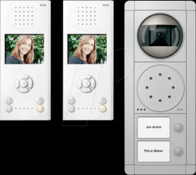 RGE1892420 Video door intercom system set, double-dwelling