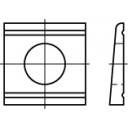 Koła pasowe TOOLCRAFT 106732 cynkowany stal 100 szt.