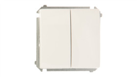 Simon Basic Łącznik Schodowy Podwójny Biały Bmw6/2.01/11