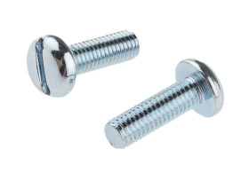 Śruby maszynowe M5 łeb z łbem walcowym soczewkowym Stalowe długość 16.0mm skok 0.80mm