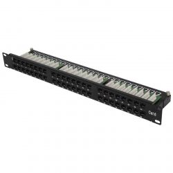 PATCH PANEL KAT.6 UTP 48 PORTOWY 1U