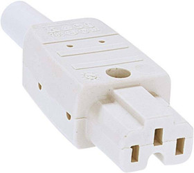 Bachmann 916970 Złącze męskie do nagrzewających się urządzeń szary 1 szt.