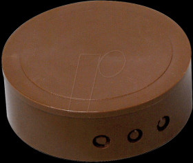3418.0600.8 Brown junction cover, ceiling socket