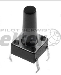 Mikroprzełącznik 6x6mm H 13mm 1,6N