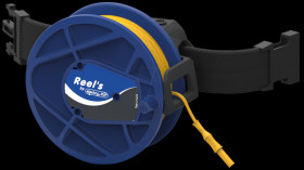 STB-REEL2310-50-6 Compact Cable Reel, Ø 4 mm, 50 m, blue