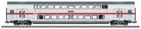 Wagon osobowy Märklin 43486 Wagon osobowy Märklin 43486 Dwupokładowy wagon pośredni H0 IC2 firmy DB AG DApza 687.2, I kl