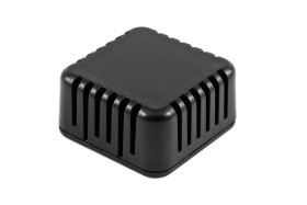 Obudowa ABS szerokość zew. 40 mm długość zew. 40 mm wys. zew. 20 mm Hammond IP30 Czarny