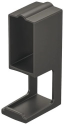 Haczyk do drążka na ubrania, antracyt, 5104 Häfele Lighting, 80330500