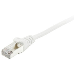 Equip 605513 RJ45 Network Cable CAT 6 SFTP White Gold Connectors 0.25m