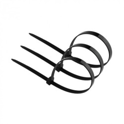 Opaska Kablowa PREMIUM OKP-76200B 7,6x200mm 50szt. w opk. jednostkowym UV odporna CZARNA M61144