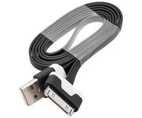 KABEL USB I-PHONE4 1M CZARNY