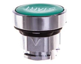 Napęd przycisku zielony /START/ bez podświetlenia z samopowrotem ZB4BA333