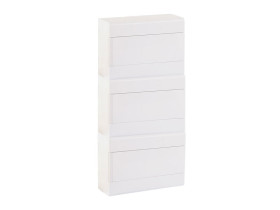 Rozdzielnica natynkowa 36 modułowa 3x12M drzwi pełne IP40 SRn-3x12/B (N+PE) 1.17 ELEKTRO-PLAST