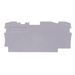 2004-1391 WAGO 3-Way End Intermediate Plate 2004-130x & 2204-130x